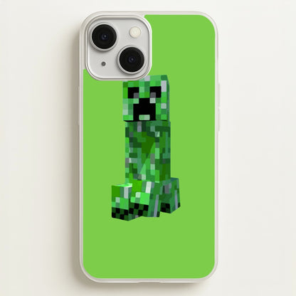 Mining Creeper  - Minecraft Phone Case for iPhone 13 Mini