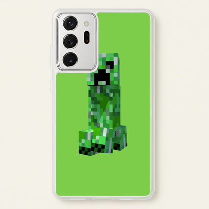 Mining Creeper  - Minecraft Phone Case for Galaxy Note 20 Ultra