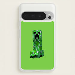 Mining Creeper  - Minecraft Phone Case for Google Pixel 9 Pro XL
