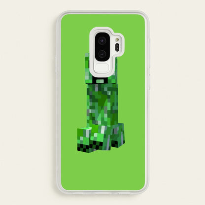 Mining Creeper  - Minecraft Phone Case for Galaxy S9 Plus