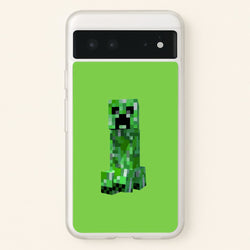 Mining Creeper  - Minecraft Phone Case for Google Pixel 6