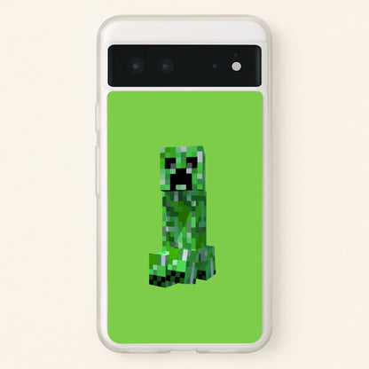 Mining Creeper  - Minecraft Phone Case for Google Pixel 6