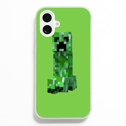 Mining Creeper  - Minecraft Phone Case for iPhone 16 Plus