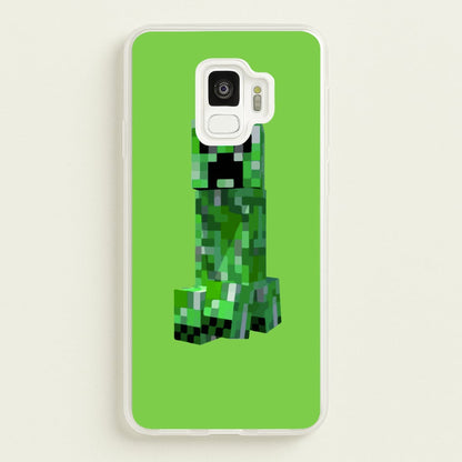 Mining Creeper  - Minecraft Phone Case for Galaxy S9