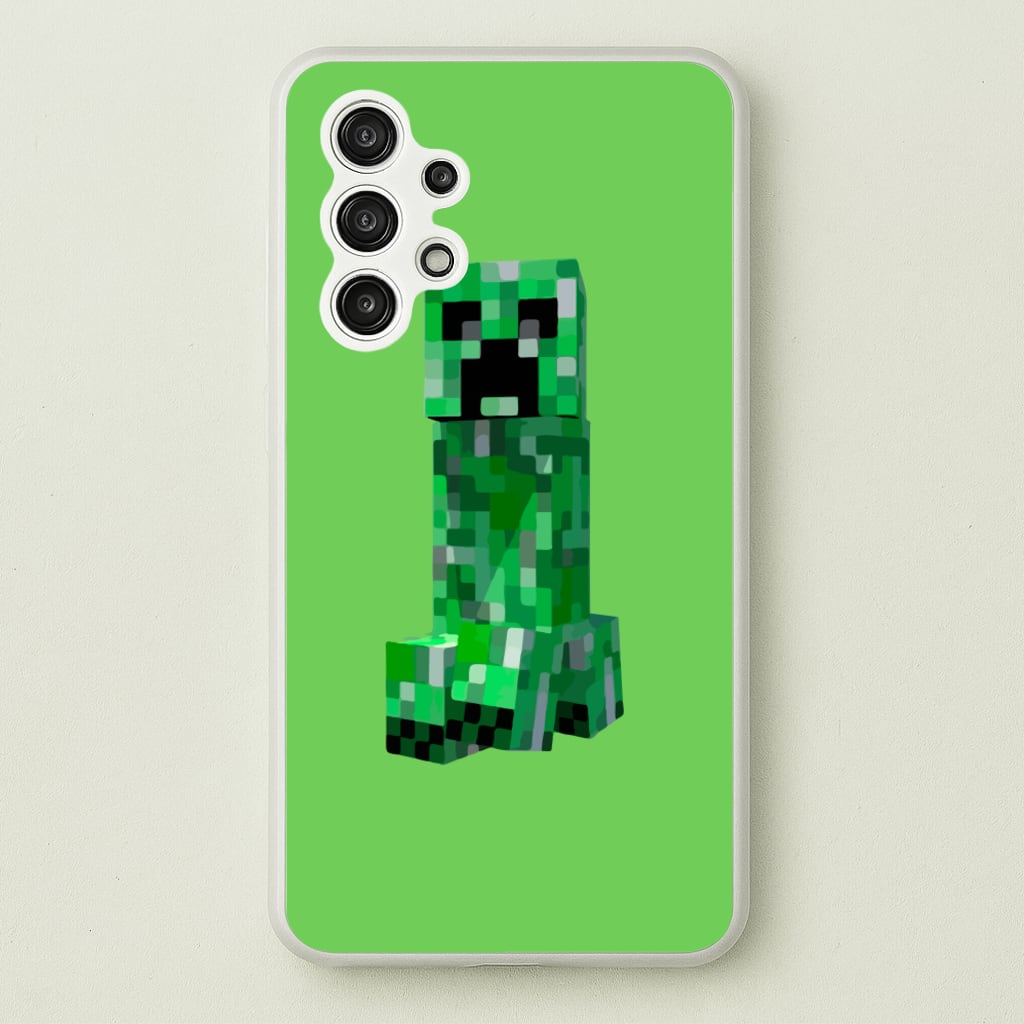 Mining Creeper  - Minecraft Phone Case for Galaxy A13