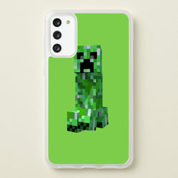 Mining Creeper  - Minecraft Phone Case for Galaxy S20FE