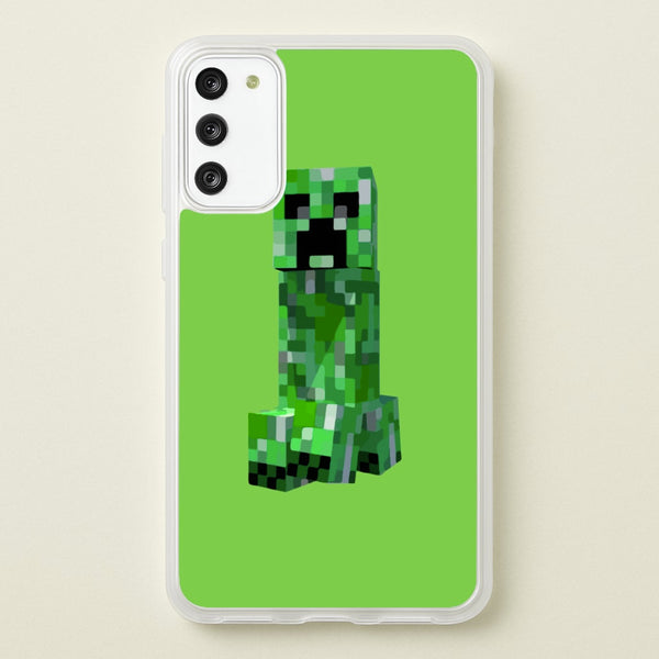 Mining Creeper  - Minecraft Phone Case for Galaxy S20FE