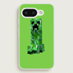Mining Creeper  - Minecraft Phone Case for Google Pixel 9a