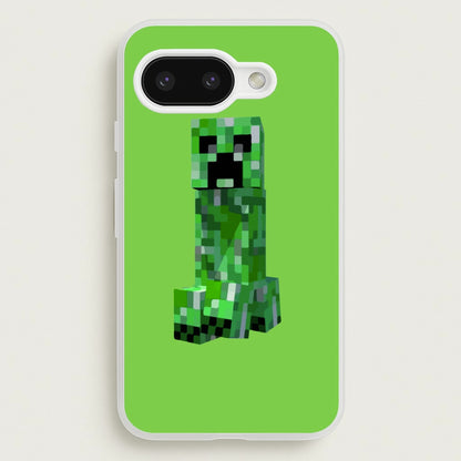 Mining Creeper  - Minecraft Phone Case for Google Pixel 9a