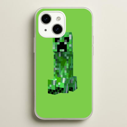 Mining Creeper  - Minecraft Phone Case for iPhone 15 Plus