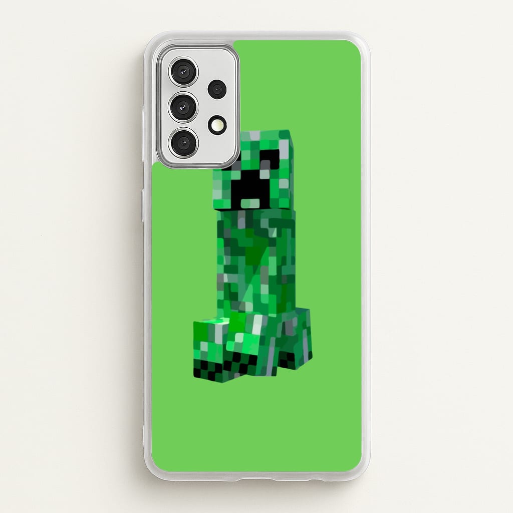 Mining Creeper  - Minecraft Phone Case for Galaxy A52 / A52s