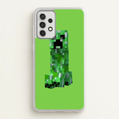 Mining Creeper  - Minecraft Phone Case for Galaxy A52 / A52s