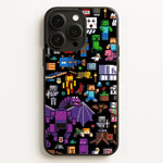 Mining Collage  - Minecraft Phone Case for iPhone 16 Pro Max