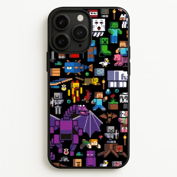 Mining Collage  - Minecraft Phone Case for iPhone 11 Pro Max