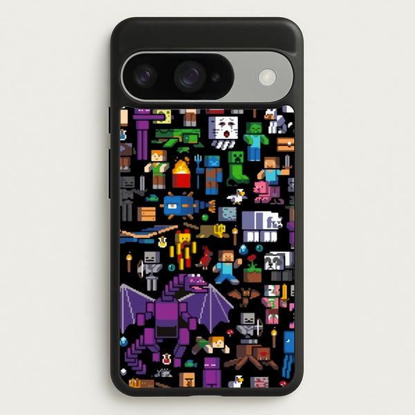 Mining Collage Phone Case for Google Pixel 10 / 10 Pro
