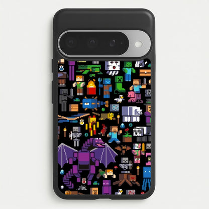 Mining Collage Phone Case for Google Pixel 10 Pro XL