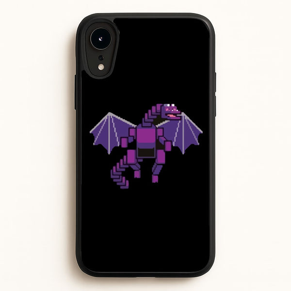 Ender Dragon  - Minecraft Phone Case for iPhone XR
