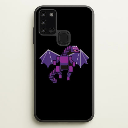 Ender Dragon  - Minecraft Phone Case for Galaxy A21s