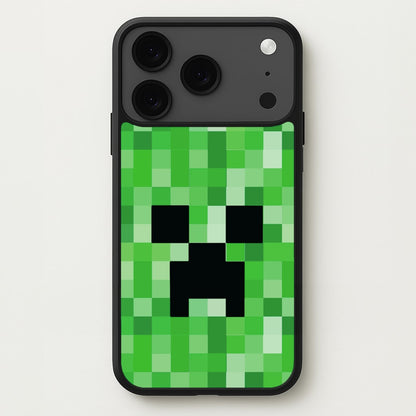 Creeper Face - Mining Phone Case for iPhone 17 Pro