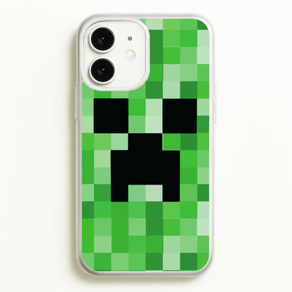 Creeper Face - Mining  - Minecraft Phone Case for iPhone 11