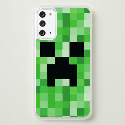 Creeper Face - Mining  - Minecraft Phone Case for Galaxy Note 20