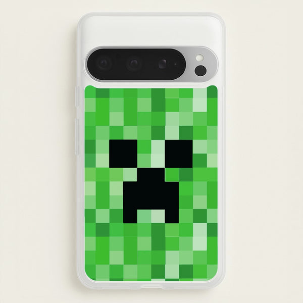 Creeper Face - Mining  - Minecraft Phone Case for Google Pixel 9 Pro XL