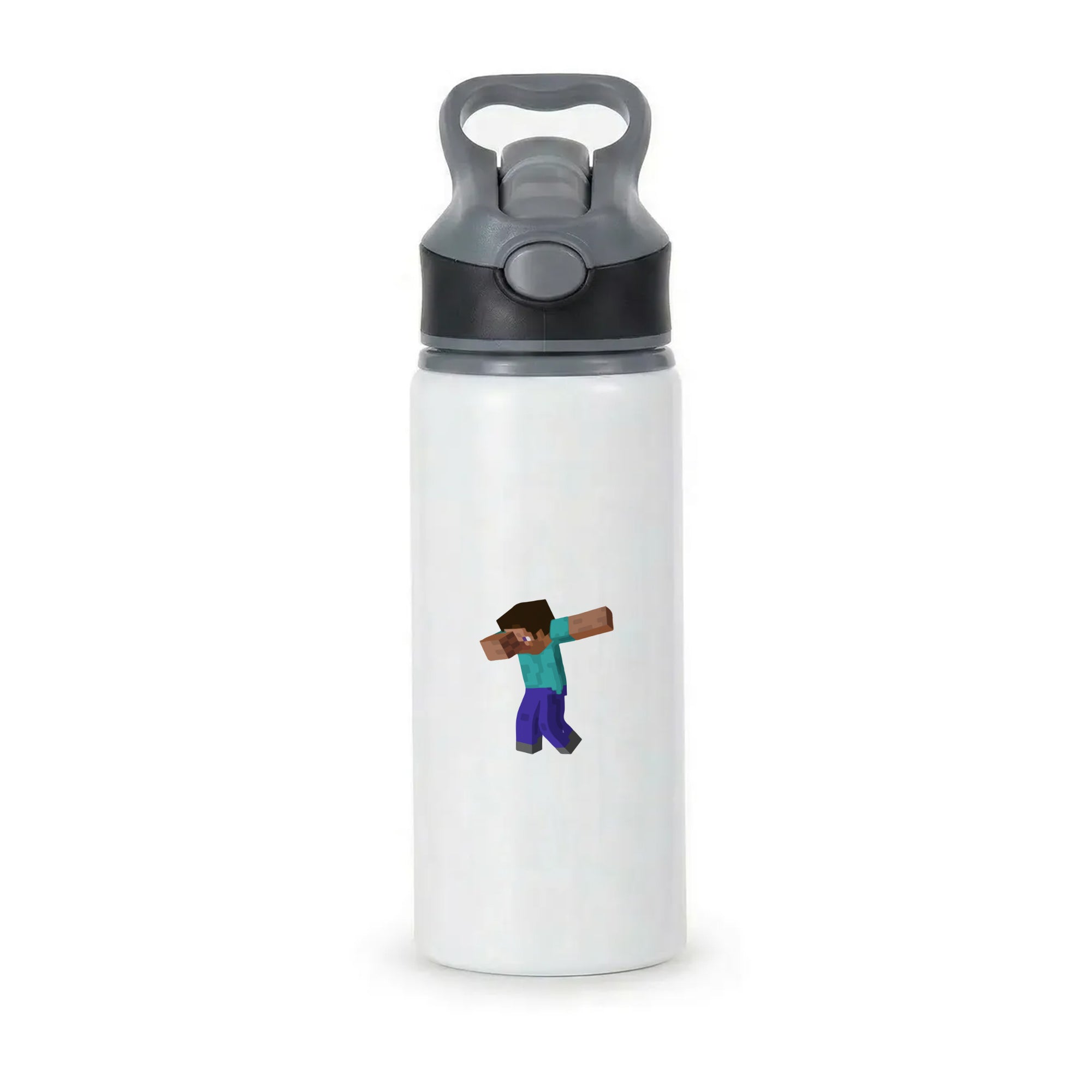 Steve Dab - Mining Active Water Bottle - Black