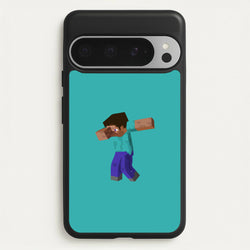 Steve Dab - Mining  - Minecraft Phone Case for Google Pixel 9 Pro XL