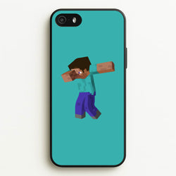 Steve Dab - Mining  - Minecraft Phone Case for iPhone 5 / 5s / SE 2016