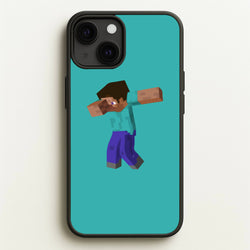 Steve Dab - Mining  - Minecraft Phone Case for iPhone 13 Mini