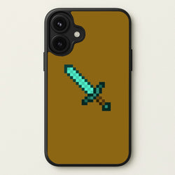 Diamond Sword - Mining Phone Case for iPhone 17