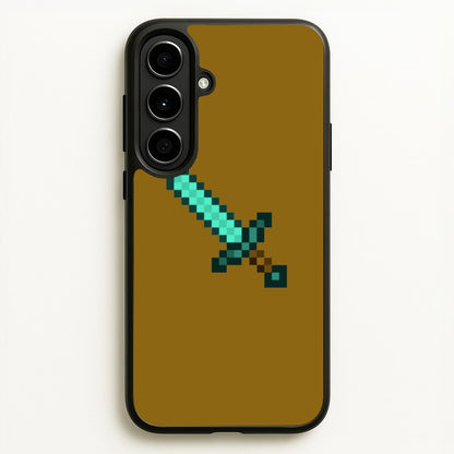 Diamond Sword - Mining  - Minecraft Phone Case for Galaxy A56