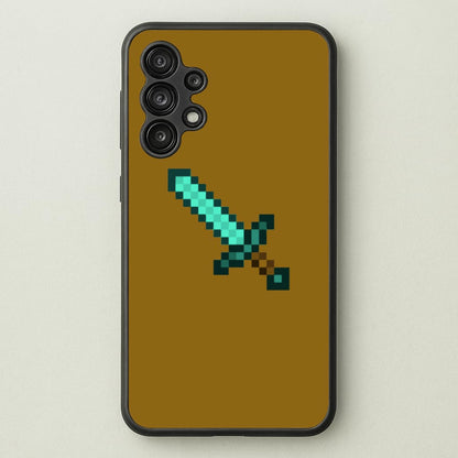 Diamond Sword - Mining  - Minecraft Phone Case for Galaxy A13