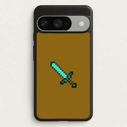 Diamond Sword - Mining Phone Case for Google Pixel 10 / 10 Pro