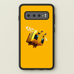 Mining Bee  - Minecraft Phone Case for Galaxy S10 Plus