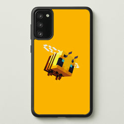 Mining Bee  - Minecraft Phone Case for Galaxy S20