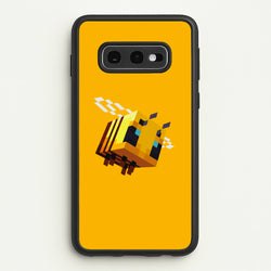 Mining Bee  - Minecraft Phone Case for Galaxy S10e