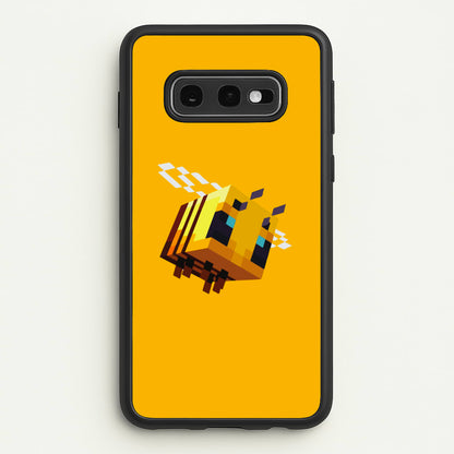 Mining Bee  - Minecraft Phone Case for Galaxy S10e