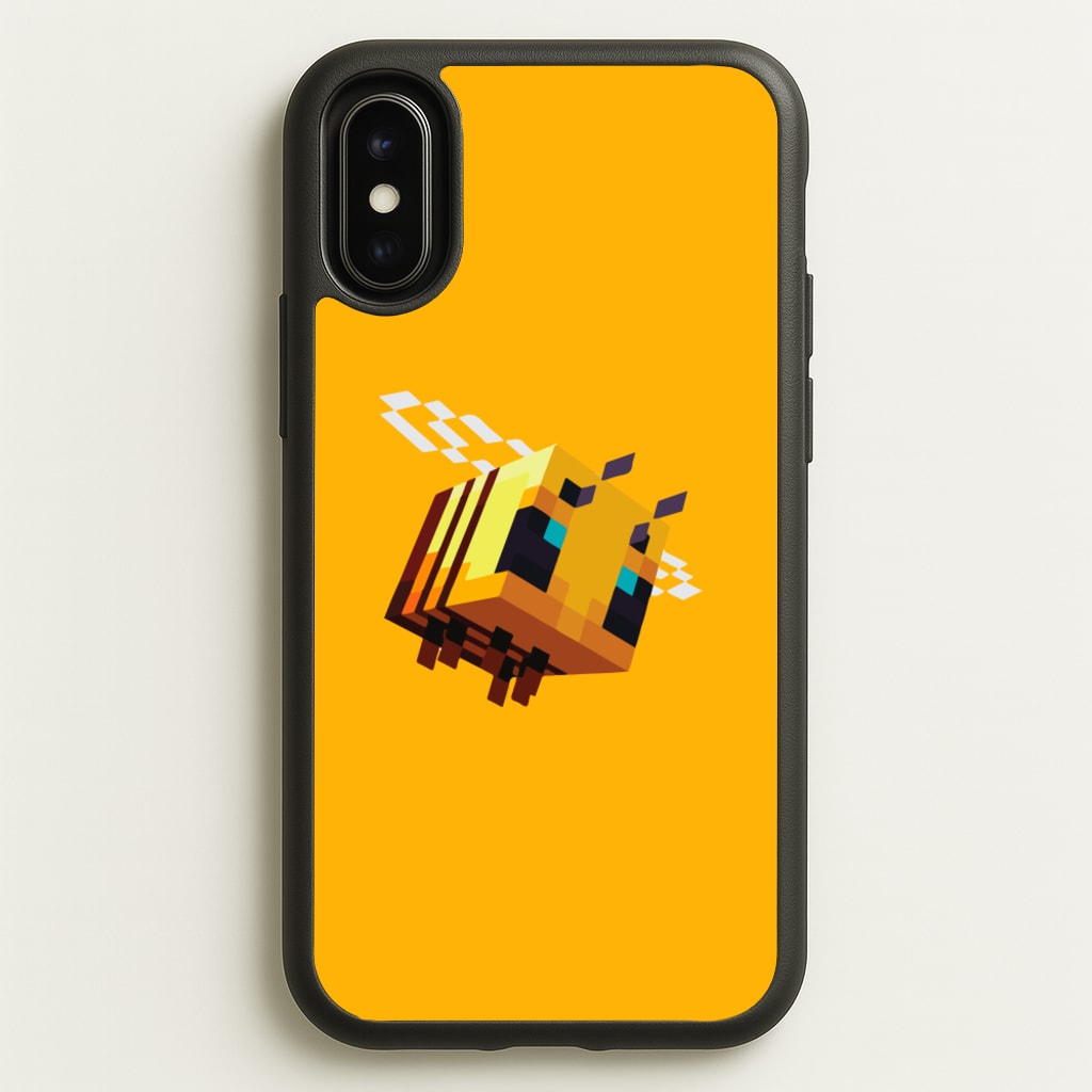 Mining Bee  - Minecraft Phone Case for iPhone X / XS