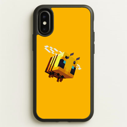 Mining Bee  - Minecraft Phone Case for iPhone X / XS