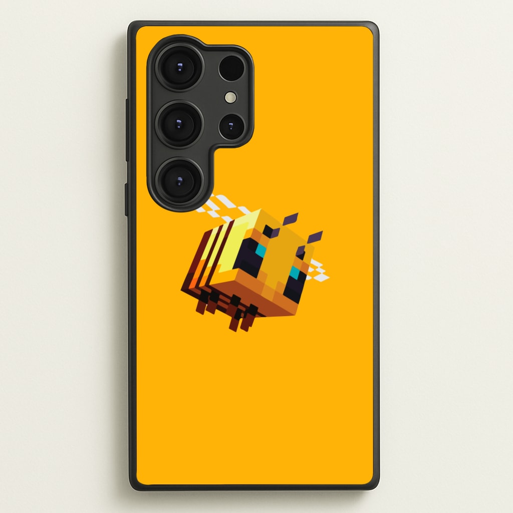 Mining Bee  - Minecraft Phone Case for Galaxy S25 Ultra