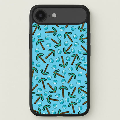 Diamond Axe Pattern Phone Case for iPhone 17 Air