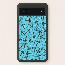 Diamond Axe Pattern  - Minecraft Phone Case for Google Pixel 7a