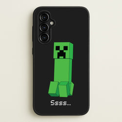 Creeper Standing  - Minecraft Phone Case for Galaxy A54