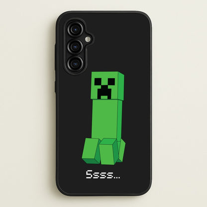 Creeper Standing  - Minecraft Phone Case for Galaxy A54