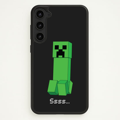 Creeper Standing  - Minecraft Phone Case for Galaxy S23 Plus