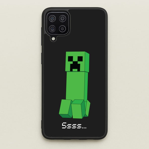 Creeper Standing  - Minecraft Phone Case for Galaxy A12