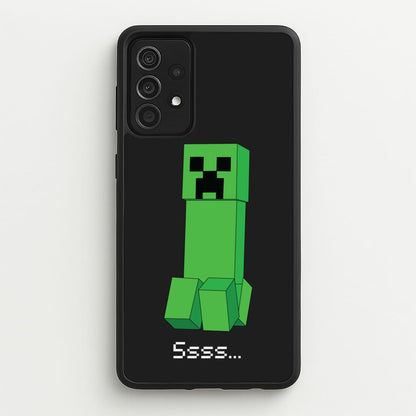 Creeper Standing  - Minecraft Phone Case for Galaxy A52 / A52s