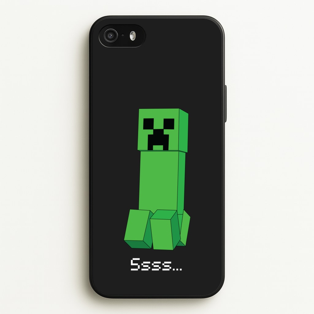 Creeper Standing  - Minecraft Phone Case for iPhone 5 / 5s / SE 2016