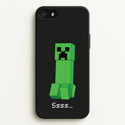 Creeper Standing  - Minecraft Phone Case for iPhone 5 / 5s / SE 2016